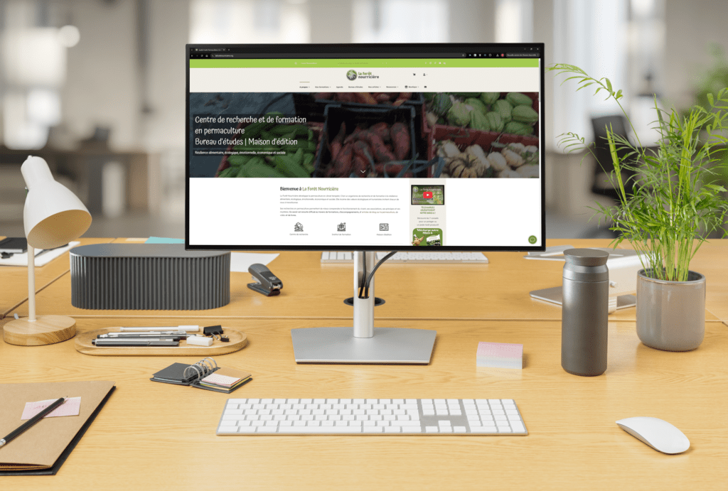 La Foret Nourricière Website 2024 couv